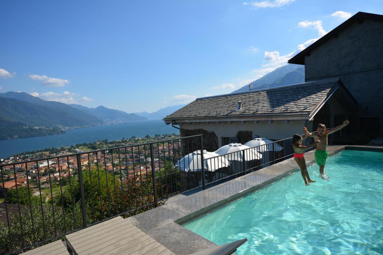 Casa Di Campagna Rosina Con Piscina E Vista Lago Граведона Екстер'єр фото