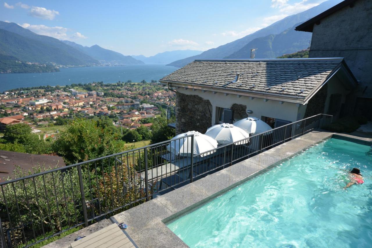 Casa Di Campagna Rosina Con Piscina E Vista Lago Граведона Екстер'єр фото